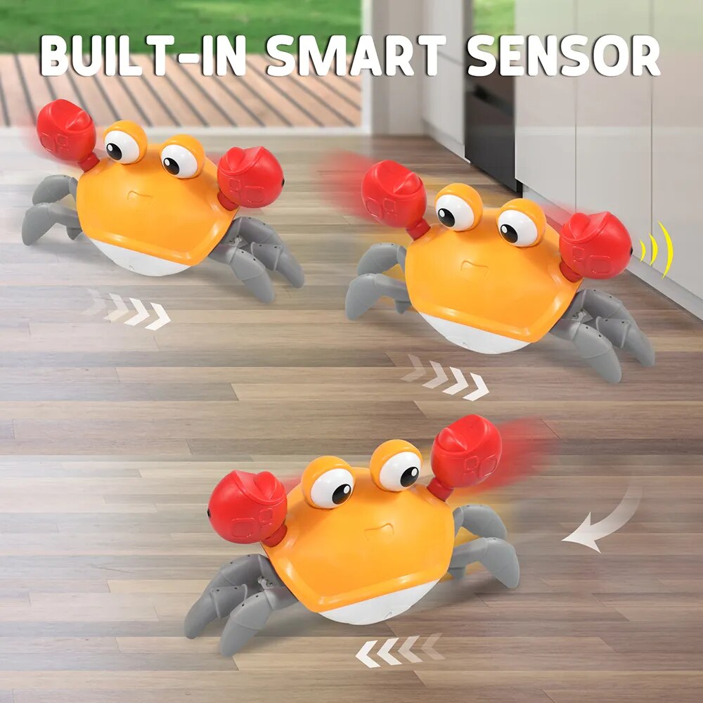 Crawling Crab Interactive Toy